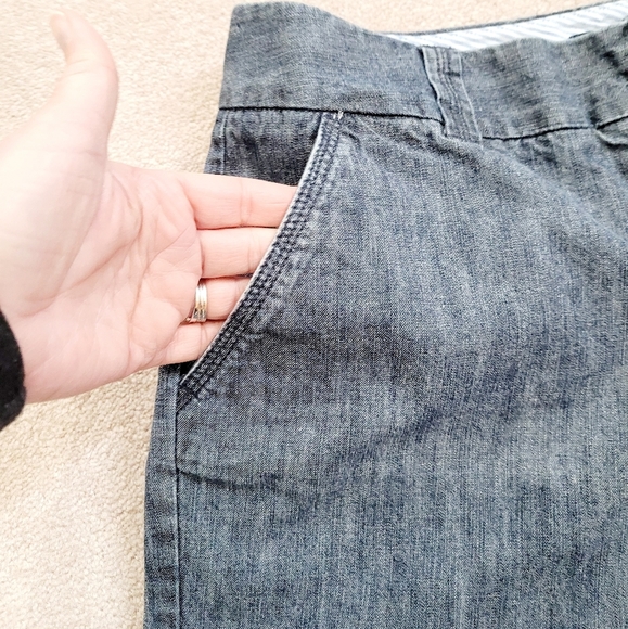 Tommy Hilfiger 100% cotton Denim Shorts Womans Size 10 - Picture 10 of 10